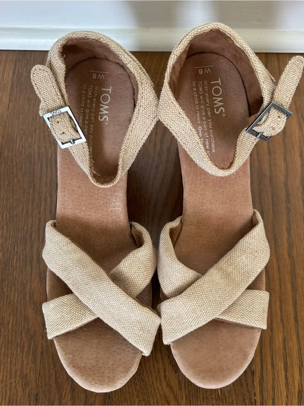 Toms wedge sandals